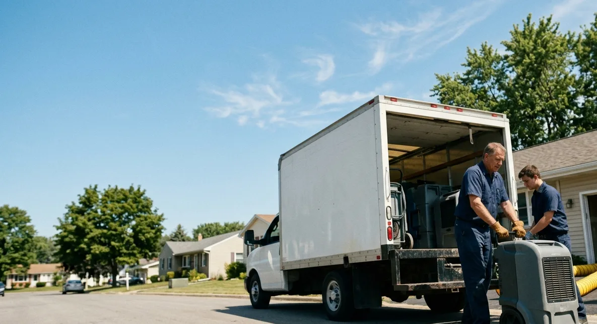 Water Damage Cleanup in Greensburg, IN near me